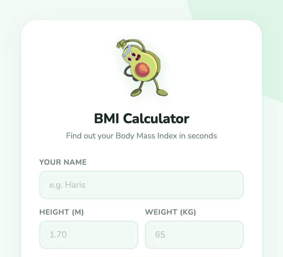 Day 3 · BMI calculator