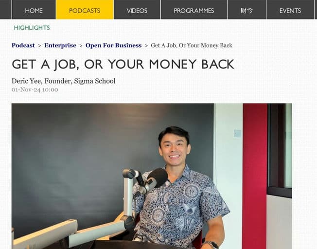 BFM Podcast: BFM Podcast: Get A Job, Or Your Money Back
