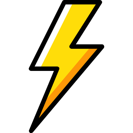Lightning bolt icon