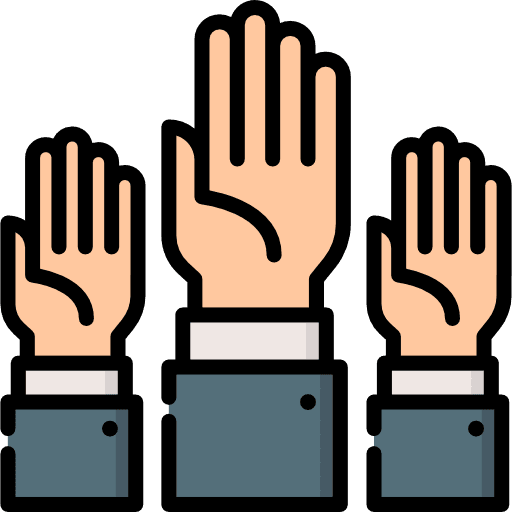 Clapping hands icon
