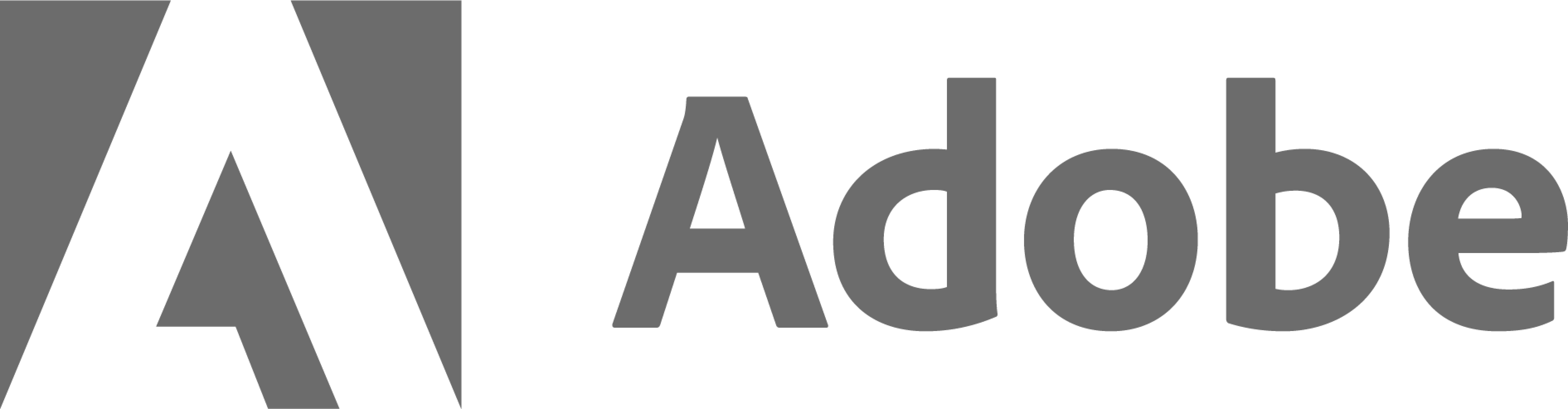 adobe logo gray color