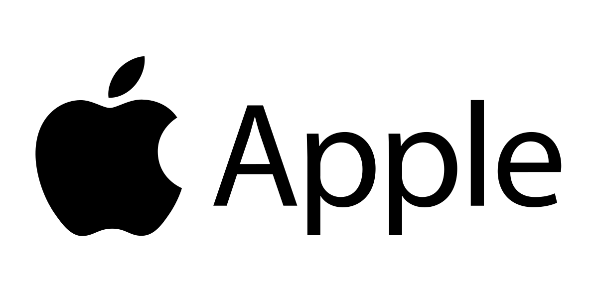 apple logo gray color