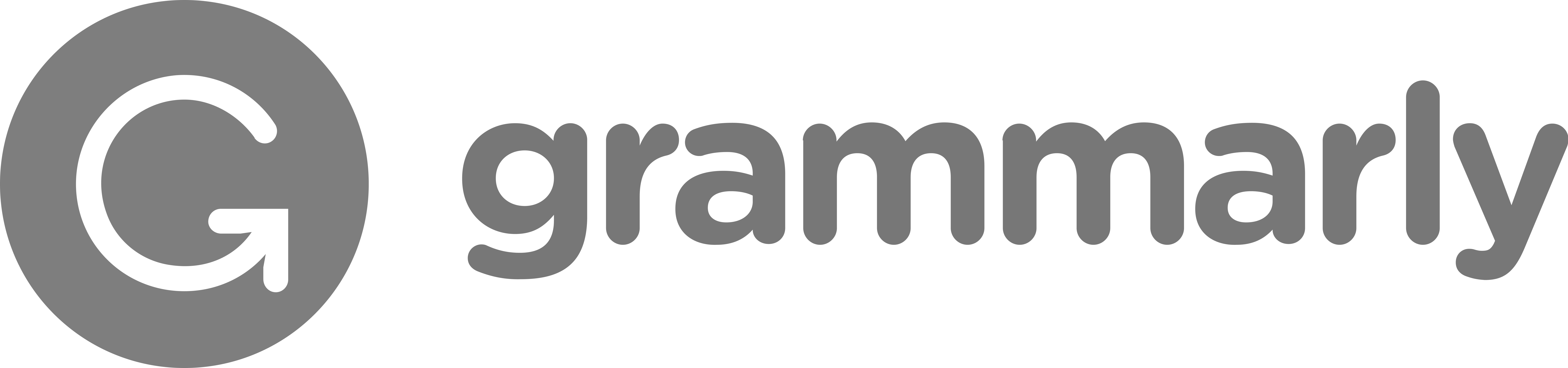 grammarly logo gray color