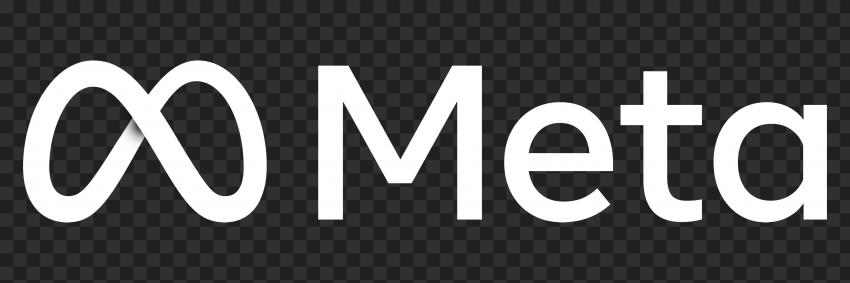 meta logo gray color