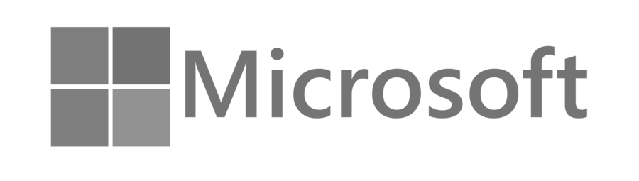 microsoft logo gray color