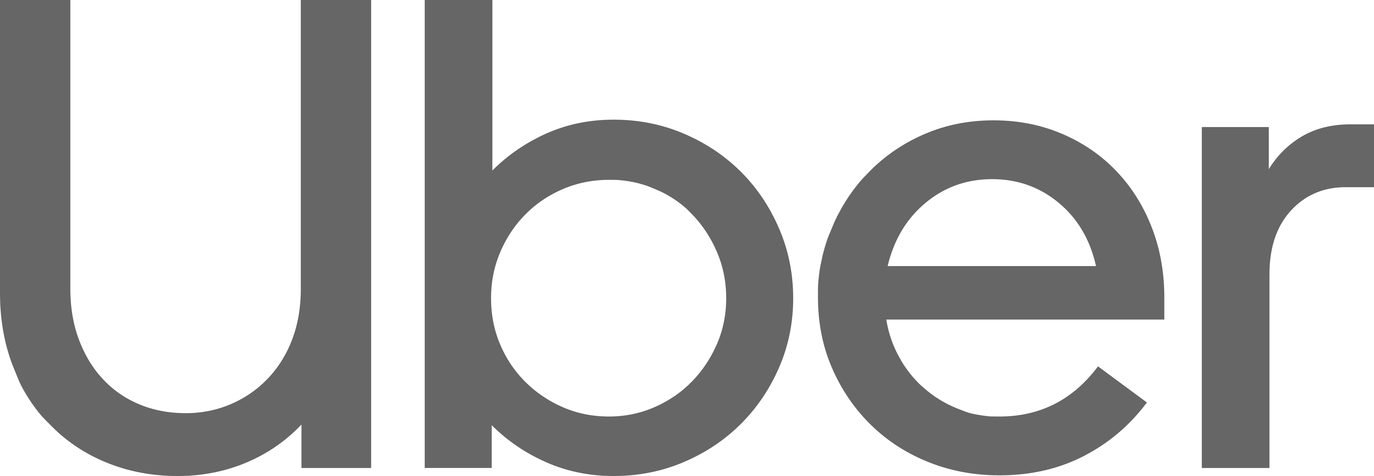 uber logo gray color