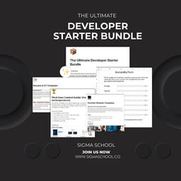 The Ultimate Developer Starter Bundle | Sigma School