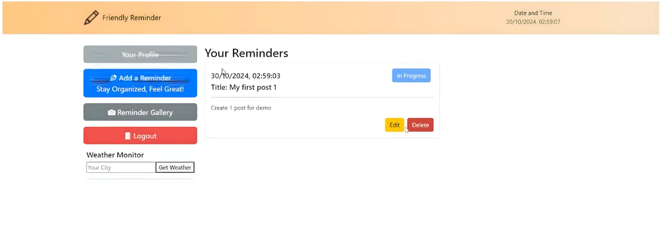 Reminder Productivity App for Busy Minds