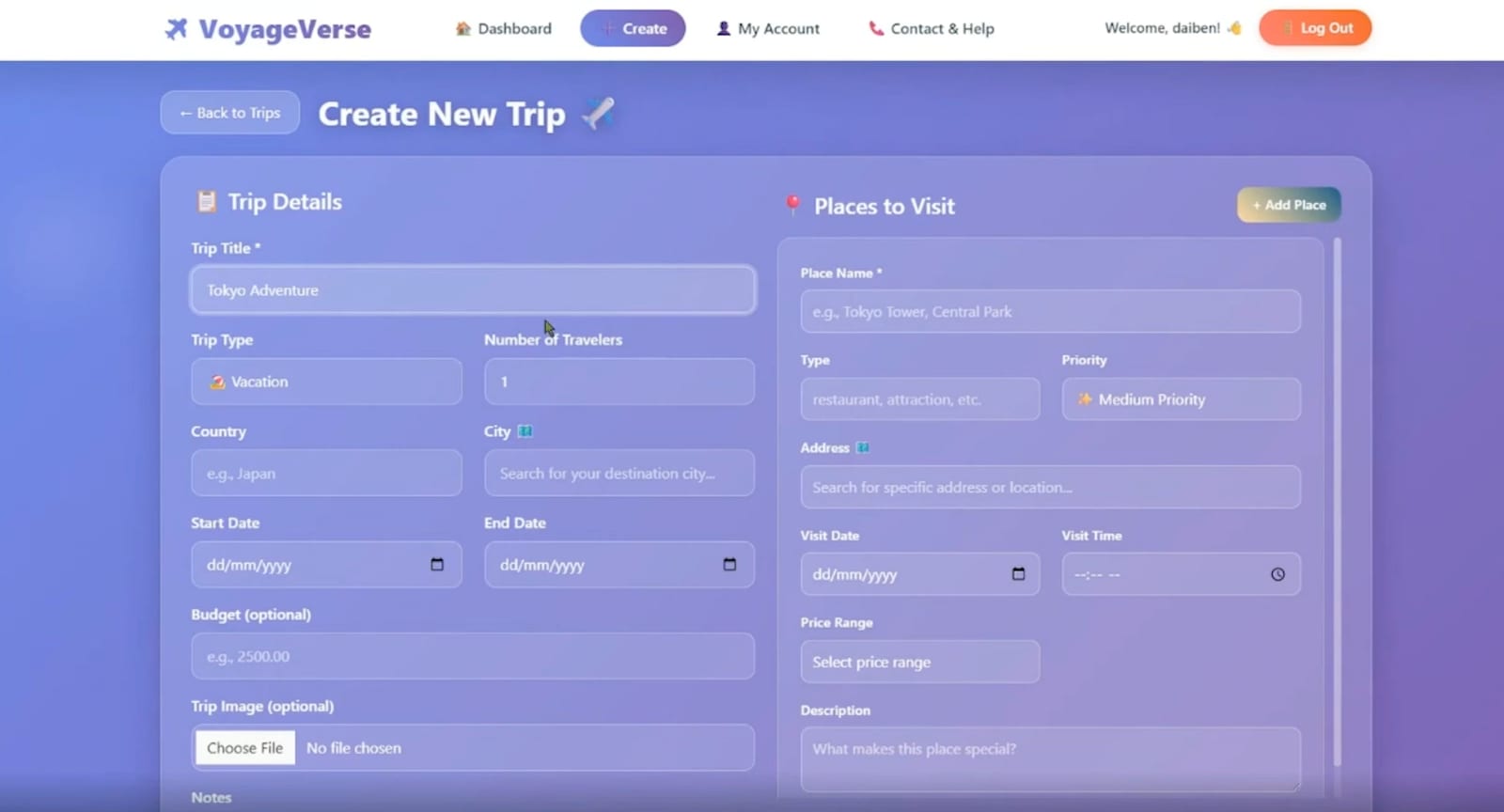 VoyageVerse: The Ultimate Digital Travel Journal App