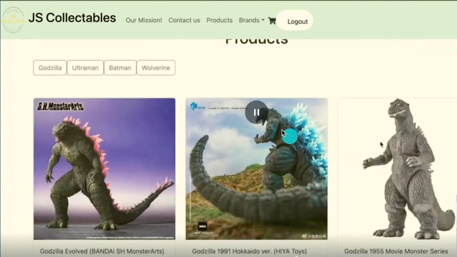 Affordable Action Figures E-Commerce