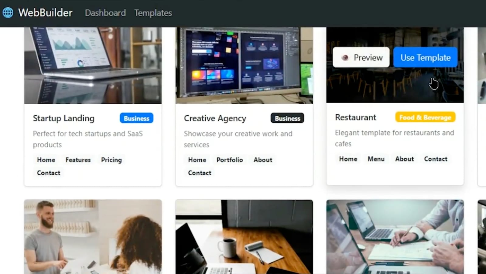 Web Builder: Create Websites with a Visual No-Code Editor