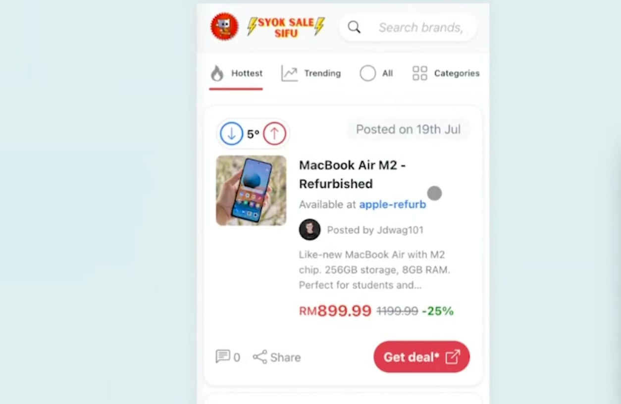 Syok Sale Sifu: The Platform For Bargain Hunters