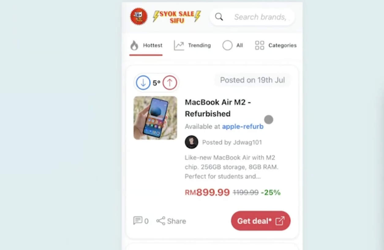 Syok Sale Sifu: The Platform For Bargain Hunters