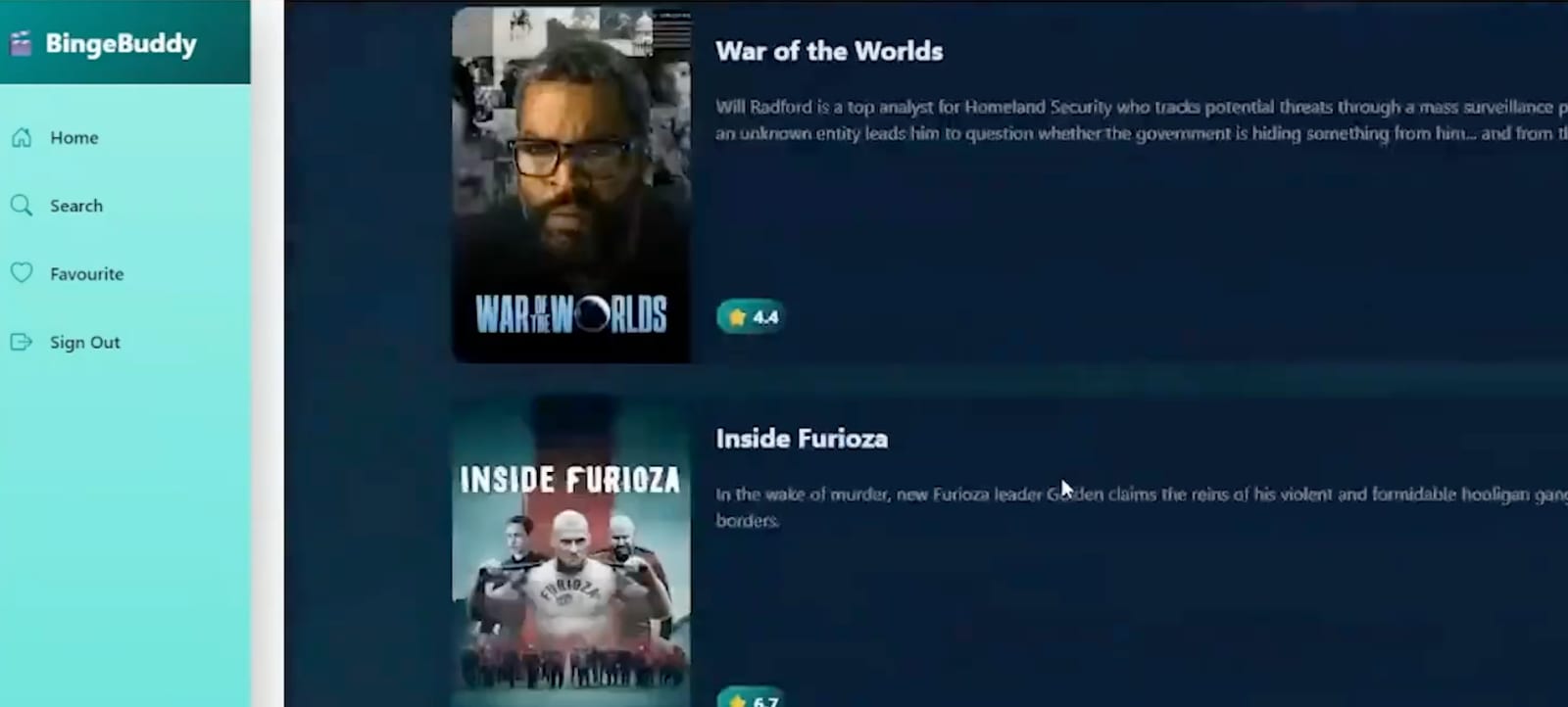 BingeBuddy: Real-Time Movie & TV Review Social Hub